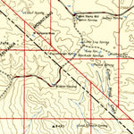 United States Geological Survey Goldfield, NV-CA (1955, 250000-Scale) digital map