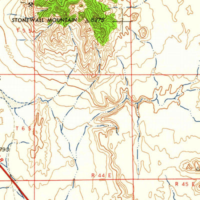 United States Geological Survey Goldfield, NV-CA (1962, 250000-Scale) digital map