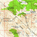 United States Geological Survey Goldfield, NV-CA (1962, 250000-Scale) digital map