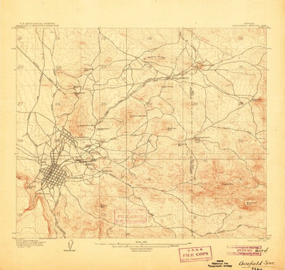 United States Geological Survey Goldfield Special, NV (1906, 24000-Scale) digital map