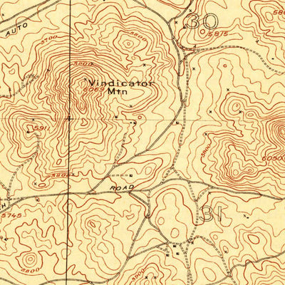 United States Geological Survey Goldfield Special, NV (1909, 24000-Scale) digital map