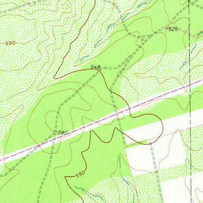 United States Geological Survey Goldfinch, TX (1968, 24000-Scale) digital map