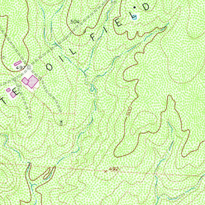 United States Geological Survey Goldfinch, TX (1968, 24000-Scale) digital map