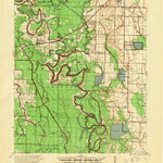 United States Geological Survey Goldman, AR (1941, 62500-Scale) digital map