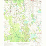 United States Geological Survey Goldman, AR (1969, 62500-Scale) digital map