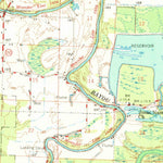 United States Geological Survey Goldman, AR (1969, 62500-Scale) digital map