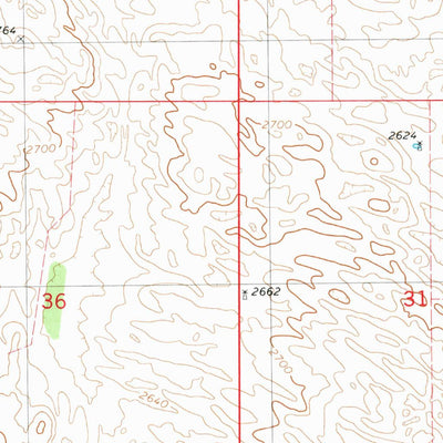 United States Geological Survey Goldman Lake NW, NE (1982, 24000-Scale) digital map