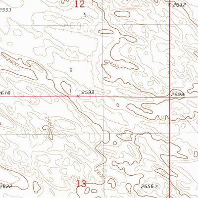United States Geological Survey Goldman Lake SE, NE (1982, 24000-Scale) digital map