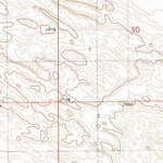 United States Geological Survey Goldman Lake SE, NE (1982, 24000-Scale) digital map