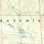United States Geological Survey Goldonna, LA (1986, 24000-Scale) digital map