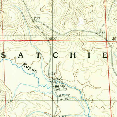 United States Geological Survey Goldonna, LA (1986, 24000-Scale) digital map