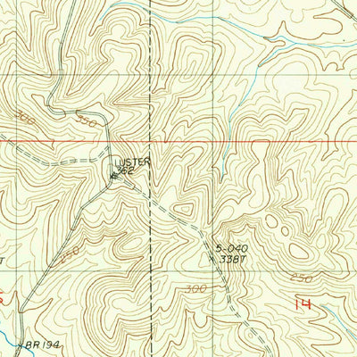 United States Geological Survey Goldonna, LA (1986, 24000-Scale) digital map