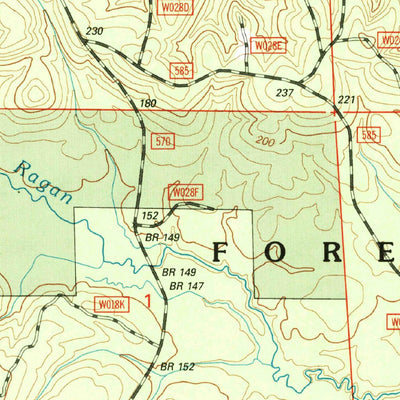 United States Geological Survey Goldonna, LA (2003, 24000-Scale) digital map