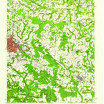 United States Geological Survey Goldsboro, NC (1957, 62500-Scale) digital map