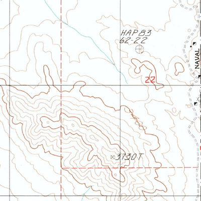 United States Geological Survey Goldstone, CA (1986, 24000-Scale) digital map