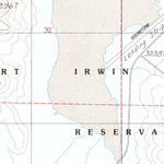 United States Geological Survey Goldstone, CA (1996, 24000-Scale) digital map