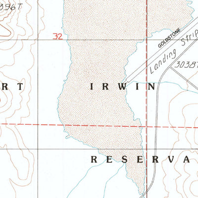 United States Geological Survey Goldstone, CA (1996, 24000-Scale) digital map