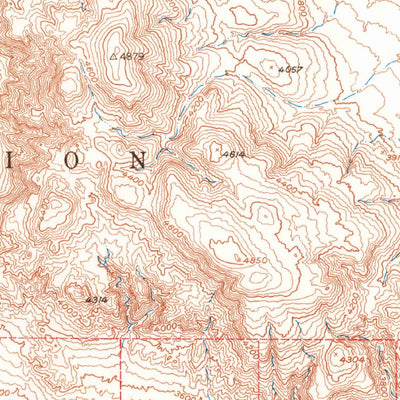 United States Geological Survey Goldstone Lake, CA (1948, 62500-Scale) digital map