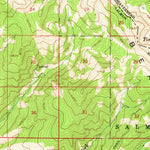 United States Geological Survey Goldstone Mountain, ID-MT (1956, 62500-Scale) digital map
