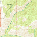 United States Geological Survey Goldstone Mountain, ID-MT (1997, 24000-Scale) digital map