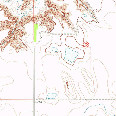 United States Geological Survey Goldstone, MT (1972, 24000-Scale) digital map