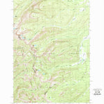 United States Geological Survey Goldstone Pass, MT-ID (1989, 24000-Scale) digital map