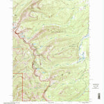 United States Geological Survey Goldstone Pass, MT-ID (1997, 24000-Scale) digital map