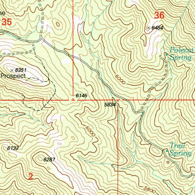 United States Geological Survey Goldstrike, UT (2002, 24000-Scale) digital map