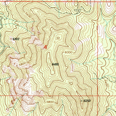 United States Geological Survey Goldstrike, UT (2002, 24000-Scale) digital map