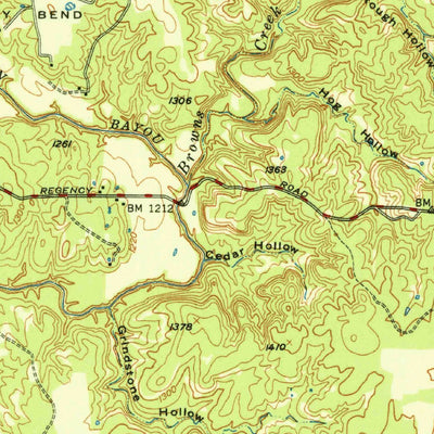 United States Geological Survey Goldthwaite, TX (1950, 62500-Scale) digital map