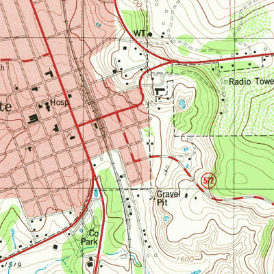 United States Geological Survey Goldthwaite, TX (1980, 24000-Scale) digital map