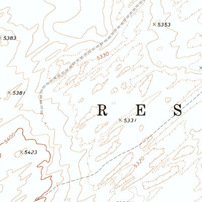 United States Geological Survey Goldtooth, AZ (1969, 24000-Scale) digital map