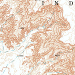 United States Geological Survey Goldtooth, AZ (1969, 24000-Scale) digital map