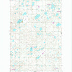 United States Geological Survey Goldwin SW, ND (1958, 24000-Scale) digital map