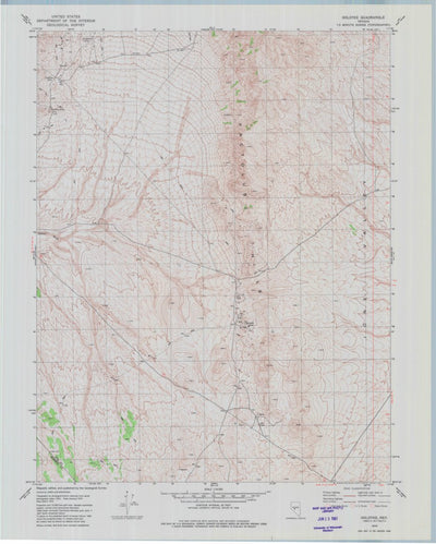 United States Geological Survey Goldyke, NV (1979, 24000-Scale) digital map