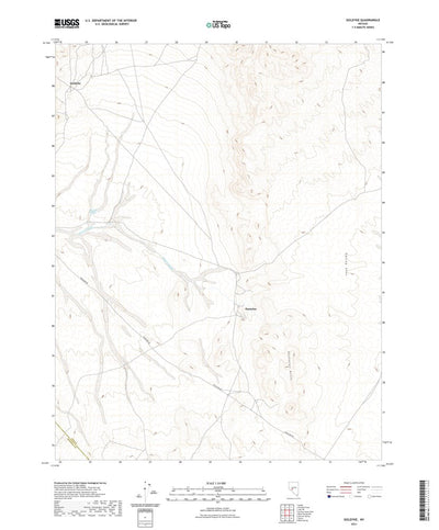 United States Geological Survey Goldyke, NV (2021, 24000-Scale) digital map