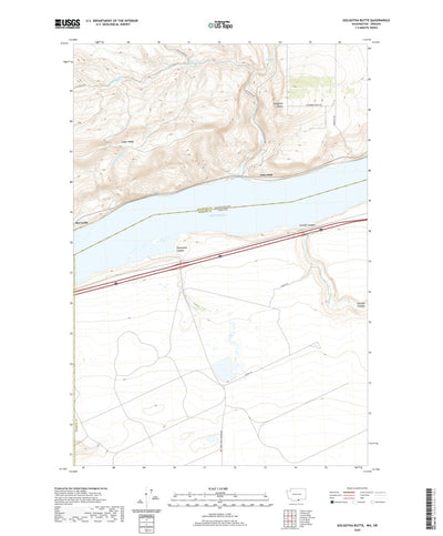United States Geological Survey Golgotha Butte, WA (2020, 24000-Scale) digital map