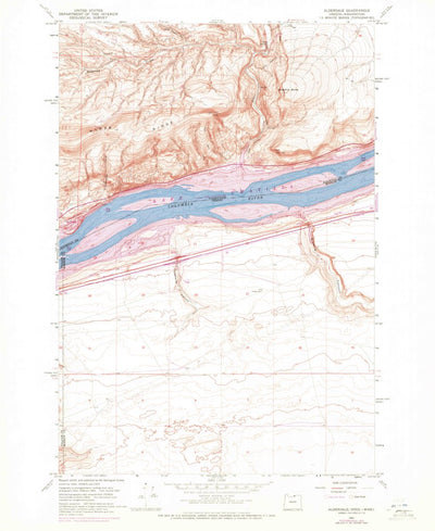 United States Geological Survey Golgotha Butte, WA-OR (1970, 24000-Scale) digital map