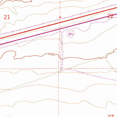 United States Geological Survey Golgotha Butte, WA-OR (1970, 24000-Scale) digital map