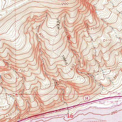 United States Geological Survey Golgotha Butte, WA-OR (1970, 24000-Scale) digital map