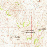 United States Geological Survey Gollaher Mountain, NV-ID (1961, 62500-Scale) digital map