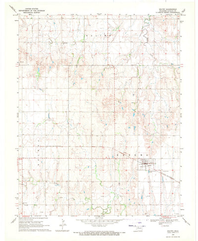 United States Geological Survey Goltry, OK (1969, 24000-Scale) digital map