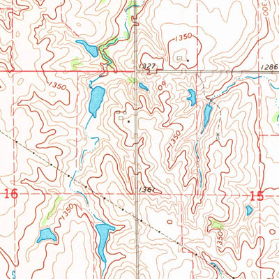 United States Geological Survey Goltry, OK (1969, 24000-Scale) digital map
