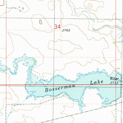 United States Geological Survey Golva, ND (1980, 24000-Scale) digital map