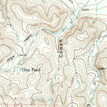 United States Geological Survey Gomez Peak, TX (1970, 24000-Scale) digital map