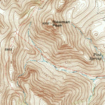 United States Geological Survey Gomez Peak, TX (1970, 24000-Scale) digital map