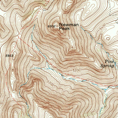 United States Geological Survey Gomez Peak, TX (1970, 24000-Scale) digital map