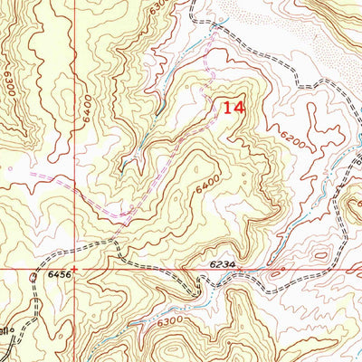United States Geological Survey Gomez Ranch, NM (1954, 24000-Scale) digital map