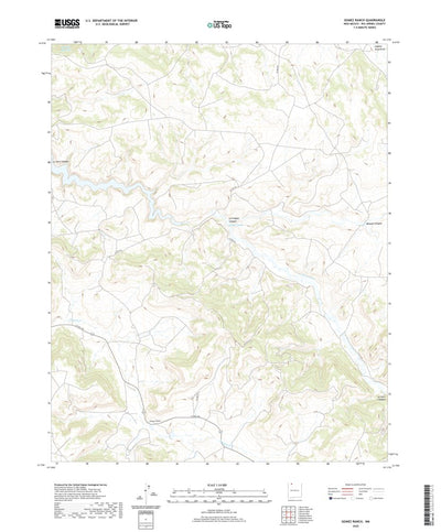 United States Geological Survey Gomez Ranch, NM (2020, 24000-Scale) digital map
