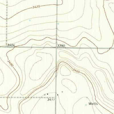 United States Geological Survey Gomez, TX (1969, 24000-Scale) digital map